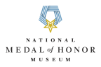 Logo for "NATIONAL MEDAL OF HONOR MUSEUM FOUNDATION"