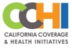Logo for "CALIFORNIA COVERAGE & HEALTH INITIATIVES"