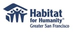 Logo for "HABITAT FOR HUMANITY GREATER SAN FRANCISCO"