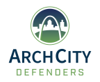 Logo for "ARCHCITY DEFENDERS"