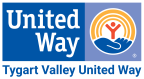 Logo for "TYGART VALLEY UNITED WAY INC"