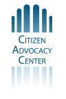 Logo for "CITIZEN ADVOCACY CENTER"