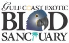 Logo for "GULF COAST EXOTIC BIRD SANCTUARY"