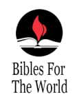 Logo for "Bibles For The World"