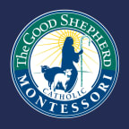 Logo for "GOOD SHEPHERD CATHOLIC MONTESSORI"