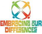 Logo for "EMBRACING OUR DIFFERENCES INC"