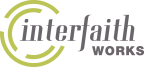 Logo for "INTERFAITH WORKS"