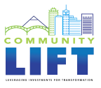 Logo for "COMMUNITY LIFT CORP"