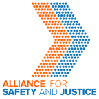 Logo for "ALLIANCE FOR SAFETY AND JUSTICE"