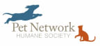 Logo for "Pet Network Humane Society"