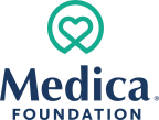 Logo for "MEDICA FOUNDATION"