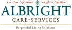 Logo for "ALBRIGHT CARE SERVICES"