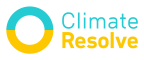 Logo for "CLIMATE RESOLVE"