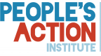 Logo for "PEOPLE'S ACTION INSTITUTE"