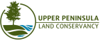 Logo for "UPPER PENINSULA LAND CONSERVANCY"