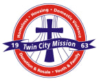 Logo for "Twin City Mission"