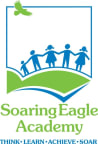 Logo for "SOARING EAGLE ACADEMY"