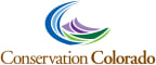 Logo for "CONSERVATION COLORADO"