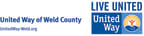 Logo for "UNITED WAY OF WELD COUNTY INC"