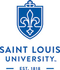 Logo for "ST LOUIS UNIVERSITY"