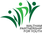 Logo for "Waltham Partnership for Youth, Inc."