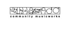 Logo for "COMMUNITY MUSICWORKS"