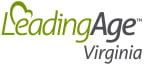 Logo for "LEADINGAGE VIRGINIA"
