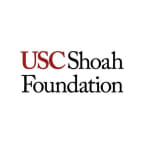 Logo for "USC SHOAH FOUNDATION"