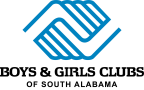 Logo for "BOYS & GIRLS CLUBS OF SOUTH ALABAMA"