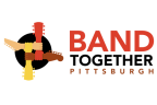 Logo for "BAND TOGETHER PITTSBURGH"