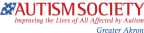 Logo for "AUTISM SOCIETY OF GREATER AKRON"