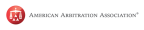 Logo for "AMERICAN ARBITRATION ASSOCIATION INC"