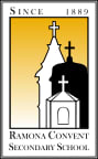 Logo for "RAMONA CONVENT SECONDARY SCHOOL"