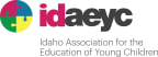 Logo for "Idaho Association for the Education of Young Children"