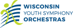 Logo for "WISCONSIN YOUTH SYMPHONY ORCHESTRAINC"