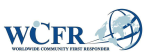 Logo for "WORLDWIDE COMMUNITY FIRST RESPONDER"