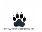 Logo for "PAWS SOUTH FLORIDA RESCUE INC"