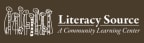 Logo for "LITERACY SOURCE A COMMUNITY LEARNING CENTER"