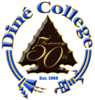Logo for "DINE COLLEGE"