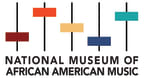 Logo for "THE NATIONAL MUSEUM OF AFRICAN AMERICAN MUSIC"