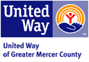 Logo for "UNITED WAY OF GREATER MERCER COUNTY"