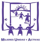 Logo for "Mujeres Unidas y Activas"