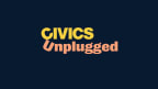 Logo for "CIVICS UNPLUGGED INC"