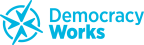 Logo for "DEMOCRACY WORKS INC"