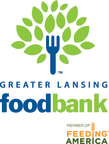 Logo for "GREATER LANSING FOOD BANK"
