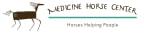 Logo for "The Medicine Horse Center"