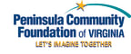Logo for "PENINSULA COMMUNITY FOUNDATION OF VIRGINIA INC"