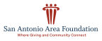 Logo for "SAN ANTONIO AREA FOUNDATION"
