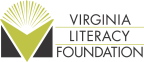 Logo for "VIRGINIA LITERACY FOUNDATION"
