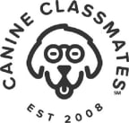 Logo for "CANINE CLASSMATES"